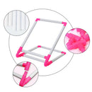 Plastic Cross Stitch Frame Square Embroidery Hoop DIY Sewing Tools Craft Clip