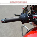 Heated Grips 12V Motorcycle Electric Heating Handle Kit Refit Hand Set Univ