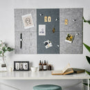 2x Sample Room Message Notice Board Felt Memo Photo Pinboard Panels Decor