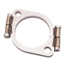 3'' Inch Exhaust Flange Flat Oval Split Repair Replacement For Car Vehicle