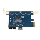 PCI-E to 4 Port USB3.0 HUB PCI Express Expansion Card Adapter 5 Gbps Speed