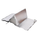 9 Plates Wind Deflectors Foldable Outdoor Camping Gas Stove Wind Shield Scre,a