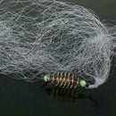 Fishing Net Trap Luminous Bead Copper Spring Shoal Netting Tackle Fishnet N T3V3