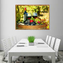 5D DIY Full Drill Diamond Painting Red Wine Fruits Cross Stitch Embroidery