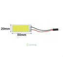 12V 36SMD White LED COB Car Interior Panel Dome Light Festoon Lamp Bulb Decor