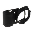 Anti-Scratch Silicon Protective Cover Case Skin for Sony A5000 A5100 Black