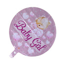1pc Pink Baby Girl Balloons Happy Birthday Party Decor Bar Christmas Gift M&O