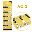 10x LR41 AG3 392A SR41SW 384 LR736 V3GA 192 1.55V Cell Battery Watch Button Coin