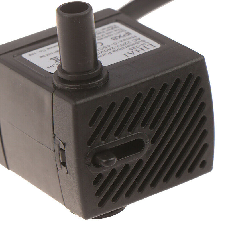 AC 220V 3W US Plug Submersible Water Pump Aquarium Fountain Air Fish Pond T Bj