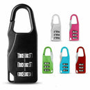 Travel Luggage Lock 3 Digit Combination Resettable Metal Mini Password Lock