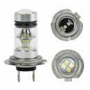 2Pcs H7 100W 1000LM LED Headlight Bulbs High/Low Beam Super Bright Fog Light New