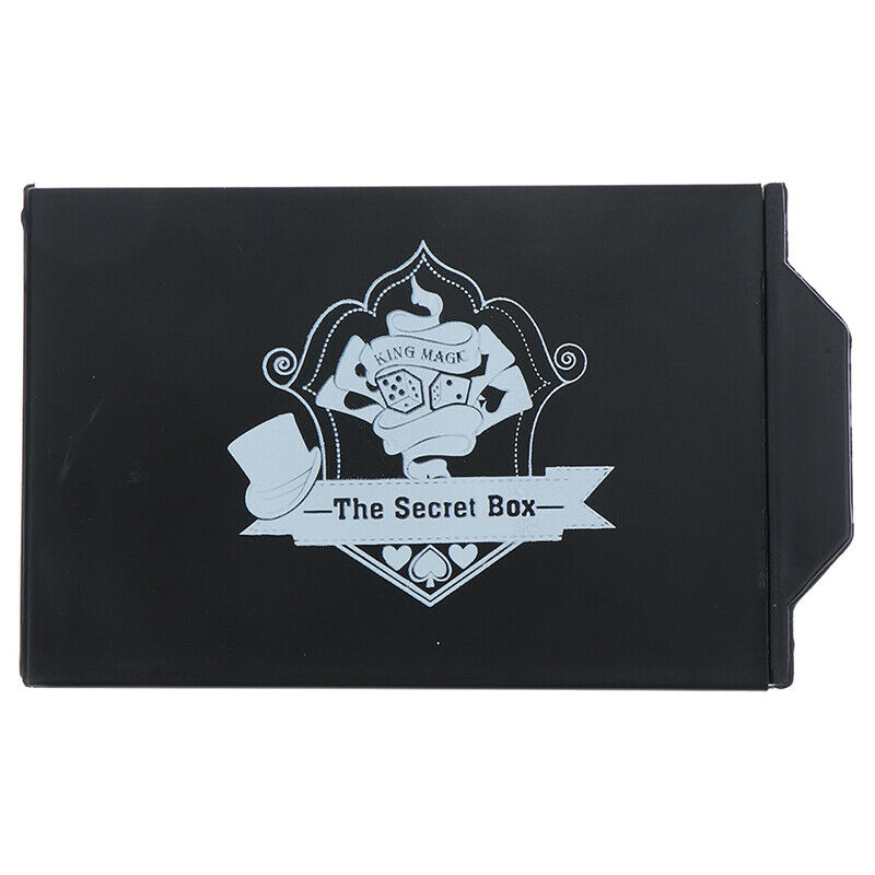 Cool Magic Black Box Vanished Box Puzzle Box Magic Tricks Surprise Box KidsS Gw