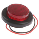 2X Red 2 inch 7 LED Round Side Marker Clearance Light FOR Truck Trailer Camper