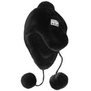 Bluetooth Headphones Beanie Hat Smart Wireless Headset Knit Smart Cap Black