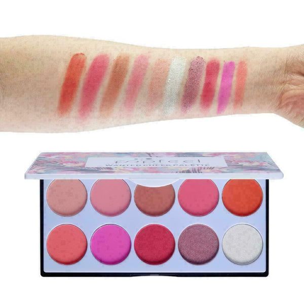 POPFEEL10 Farben Matte Blush Palette V2H2 U5P2