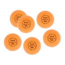 6Pcs 3-Star 40mm Table Tennis Balls ,Advanced Ping Pong Ball  For Indoor Outdoor