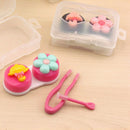 Cartoon Lens Box Cute Portable Contact Case Storage Mirror Container Hold KIB