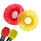 200Pairs Disposable Sanitary Non-woven Microphone Cover KTV Room Mic Covers Cap