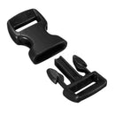 10x 10mm Plastic Side Quick Release Buckles For Webbing Bag Strap Clips 3/8