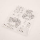 Transparent Tableware Seals Stamps for DIY Scrapbooking Card Making Crafts
