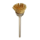 45pcs Copper Wire Brush Wheel Sanding Accessories For Rotary Grinder Tools L7X8