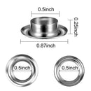 Eyelet Set Grommet Kit +100 eyelets For DIY Kydex Huning Sheath Stable Nice A1U5