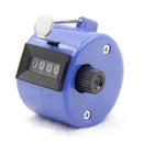 Digital Hand Held Tally Clicker Counter 4 Digit Number Clicker Golf Chrome FT