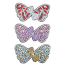 3pcs DIY Full Drill Diamond Painting Hair Clip Rhinestone Butterfly Hairpin