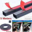 5M Auto Car Door Seal Strip Anti-dust Wind Sound Rubber Strips B-Type Ne VQO