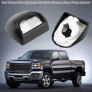 License Plate Light Rear Lamp Lens Set for Silverado Sierra Pickup Escalade