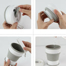 1Pcs Portable Silicone Shrink Cup Folding Cup Outdoor Sports Cup Travel HomeI1X5