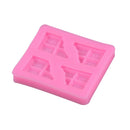 half tablet chocolate shape liquid silicone fondant cake molds diy baking too Gw