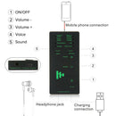 Voice Changer Device Portable Audio Card Sound Changer for Live Streaming
