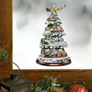 Christmas Tree Glass Showcase Waterproof Wall Crystal Window Stickers (B)