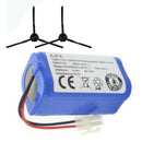 Robot Vacuum Cleaner Battery Pack Side Brush for Ilife V7S Pro V7S V7S Plus