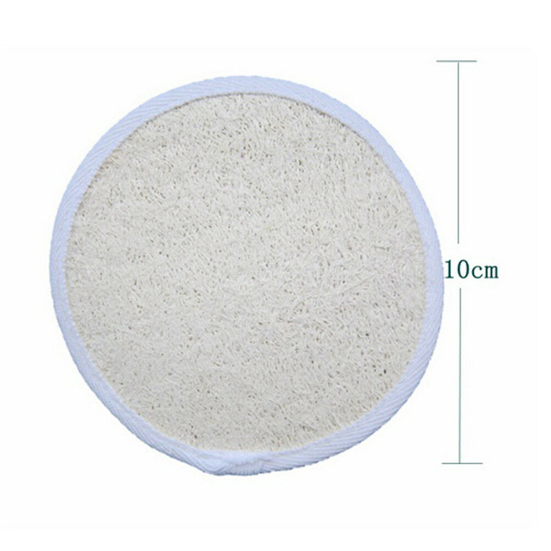 Natural Loofah Luffa Loofa Facial Body Pad Sponge Cleanser Scrubber Brush  Gw