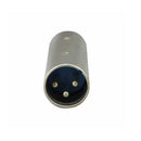 3 Pin XLR Male Plug to Plug Coupler Connector Microphone Adapter Connector