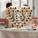Mr and Mrs Chocolate Stand,for Ferreo Rocher Wooden Chocolate Stand,for Her O4K9