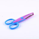 Paper Craft Scissors Children Kids Cutting Paper Plastic Wrap Safe DIY Tools
