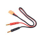 XT60 LiPo Battery Charging Cable to 4mm Bullet/Banana Plugs Leads AA