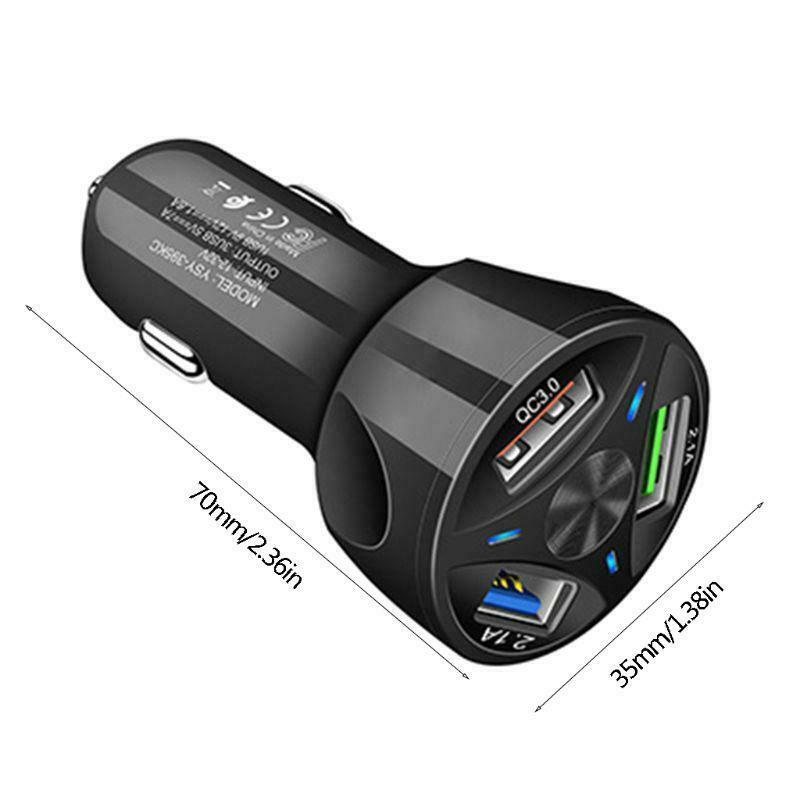 Mini 3-Port USB Car Charger Adapter for DJI Mavic Mini Drone Car Charger