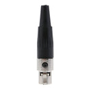 Mini 3 Pin XLR Female Cable