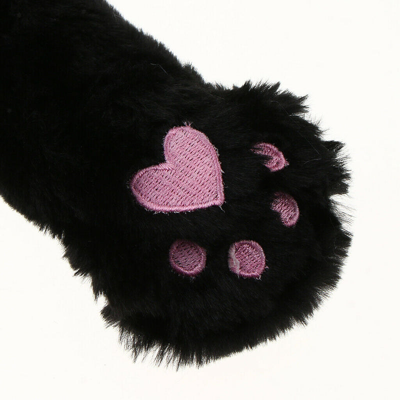 Plush Panda Hat Dancing Ear Flap Hat with Paw Cartoon Cute Animal Plush Toys