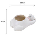 Polar Bear Shape Succulent Plant Pot, Cactus Plant Flower Pot, Perfect for Desk