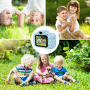 Kids Camera, Selfie Digital Video Recorder Camera for Girls Boys, Blue A