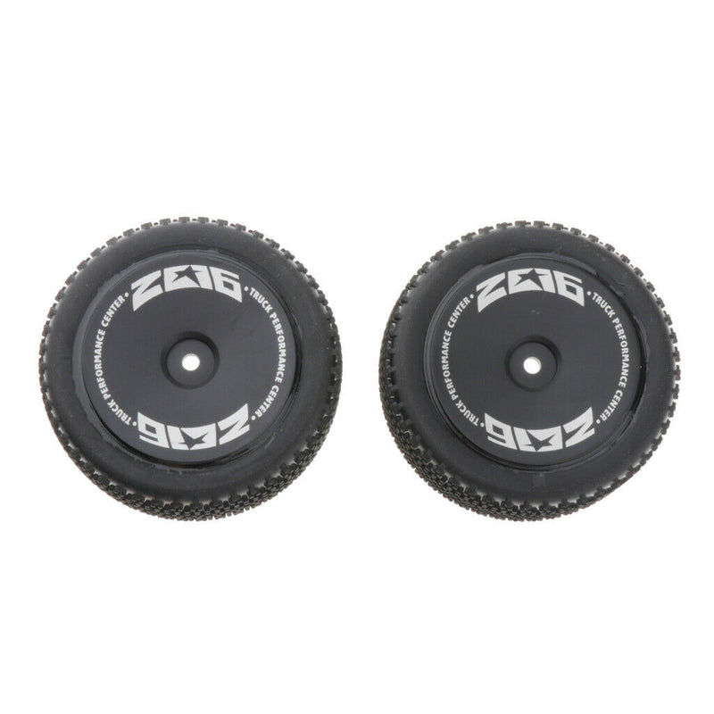 1 Pair RC Car Tire, RC Front Tyre  Wheels Compatible for Wltoys 144001