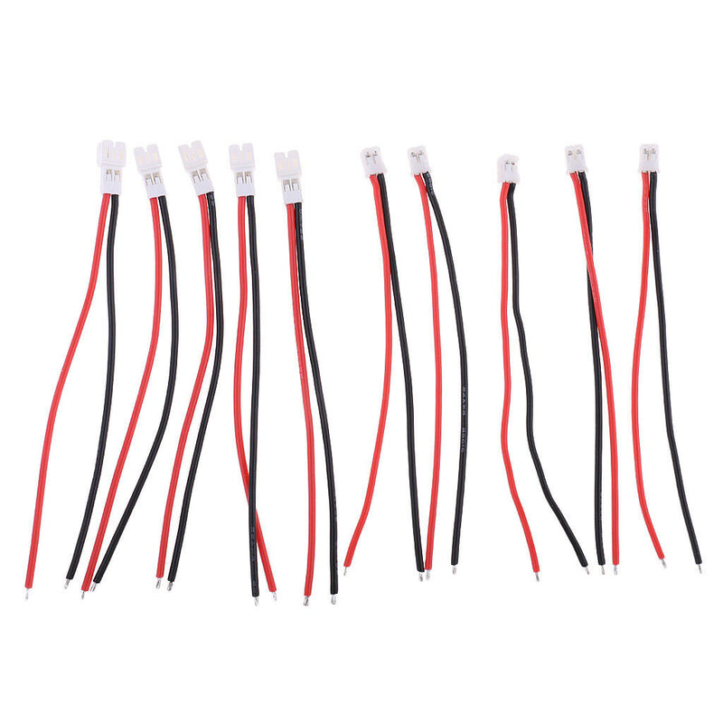 10X JST-PH 2.0 Male Female Connector Plug Cable 55mm for RC Battery Charger