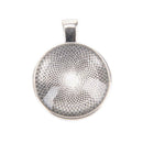 48 Pendant Trays Teardrop Bright Glass Cabochon Dome Tiles DIY Jewelry Making LJ
