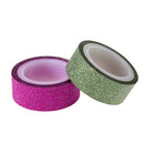 10pcs Rainbow Glitter Masking Tape Decorative DIY Scrapbooking Adhesive