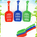 Cat Dog Pet Plastic Litter Tray Scoop Spoon Waste Scooper Poop S poo Shovel X1B8